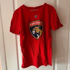 Selling Florida Panthers jersey t-shirt, #13 Reinhart